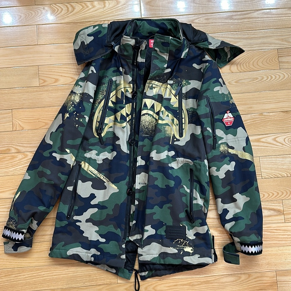 SPRAYGROUND Men’s Jacket | Medium | Camouflage